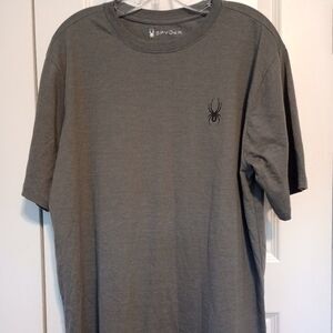 **NWT**  Spyder Grey Tshirt Size XL